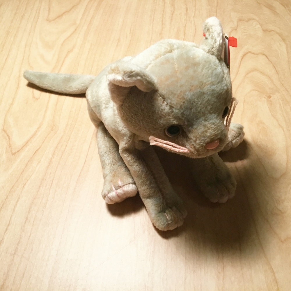 Vintage 1998 Beanie Baby Scat the Cat